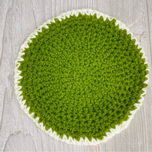 Crochet / knit yarn craft hot pads / trivets bundle of 14 handmade crafts diy - Picture 16 of 16